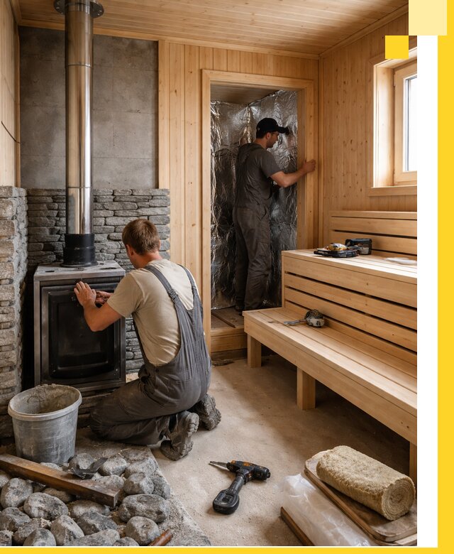 Строительство и изготовление бань под ключ в Артёме