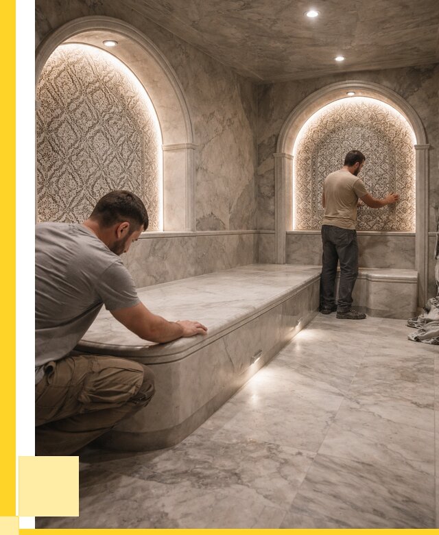 Турецкие бани под ключ в Артёме от 259175 р. | ЭриданАрт