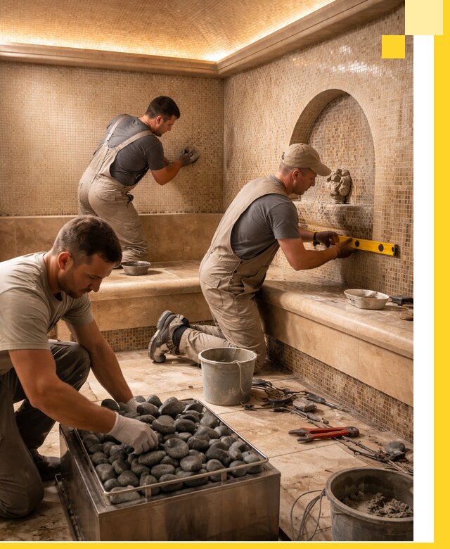 Проектирование и строительство хамама и сауны в Артёме