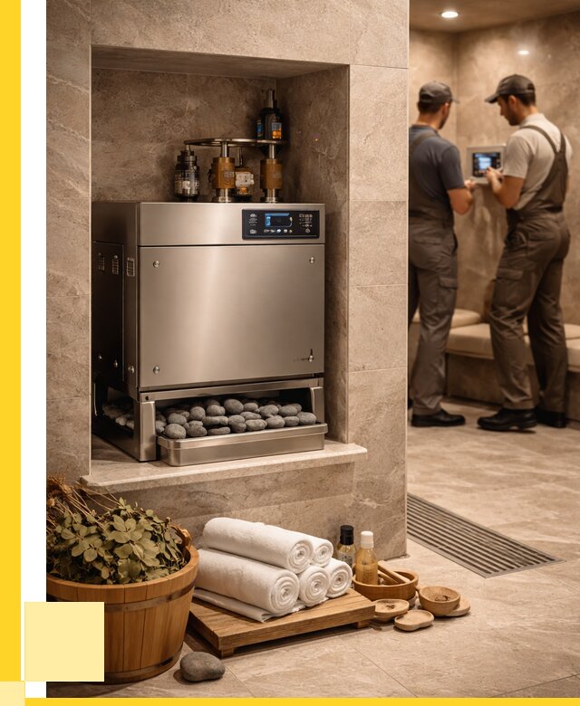 Парогенераторы для хамама в Артёме от 77753 р. | ЭриданАрт