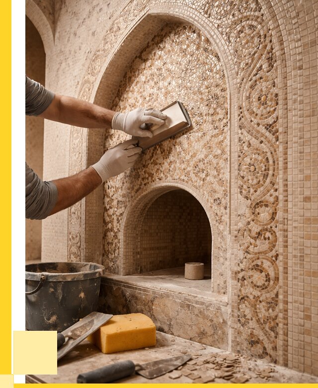 Мозаика для хамама в Артёме под ключ от 5184 р. | ЭриданАрт