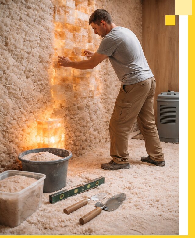 Проектирование и монтаж соляных комнат в Артёме под ключ