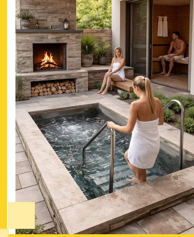 Холодные купели под ключ в Артёме от 46652 р. | ЭриданАрт